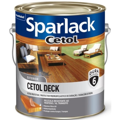 Verniz Ultra Protetor Cetol Deck Semi Brilho Natural 900ml Sparlack Coral