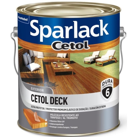 Verniz Ultra Protetor Cetol Deck Semi Brilho Natural 900ml Sparlack Coral - Imagem principal - 3376e4da-41ea-4bc6-9ad8-dea26fc159d2